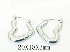 HY Wholesale Earrings 316L Stainless Steel Popular Jewelry Earrings-HY70E0957KW