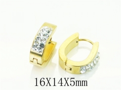 HY Wholesale Earrings 316L Stainless Steel Popular Jewelry Earrings-HY72E0035JL