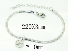 HY Wholesale 316L Stainless Steel Jewelry Bracelets-HY91B0265MA