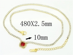 HY Wholesale Necklaces Stainless Steel 316L Jewelry Necklaces-HY59N0296HHA