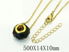 HY Wholesale Necklaces Stainless Steel 316L Jewelry Necklaces-HY91N0108JQ