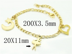 HY Wholesale 316L Stainless Steel Jewelry Bracelets-HY62B0673MS