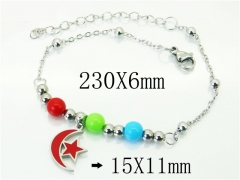 HY Wholesale 316L Stainless Steel Jewelry Bracelets-HY91B0304MW