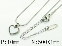 HY Wholesale Necklaces Stainless Steel 316L Jewelry Necklaces-HY59N0330LLD