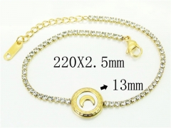 HY Wholesale 316L Stainless Steel Jewelry Bracelets-HY59B0304OLD