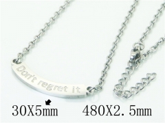 HY Wholesale Necklaces Stainless Steel 316L Jewelry Necklaces-HY22N0050NE