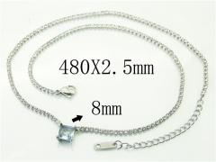 HY Wholesale Necklaces Stainless Steel 316L Jewelry Necklaces-HY59N0366HAA