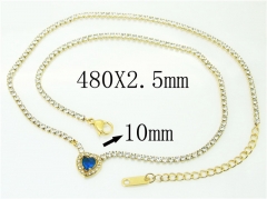 HY Wholesale Necklaces Stainless Steel 316L Jewelry Necklaces-HY59N0301HHQ