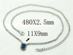HY Wholesale Necklaces Stainless Steel 316L Jewelry Necklaces-HY59N0349HXX