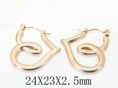 HY Wholesale Earrings 316L Stainless Steel Popular Jewelry Earrings-HY70E0946LC