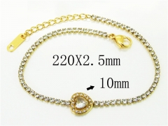 HY Wholesale 316L Stainless Steel Jewelry Bracelets-HY59B0278OLA