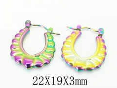 HY Wholesale Earrings 316L Stainless Steel Popular Jewelry Earrings-HY70E0990LQ