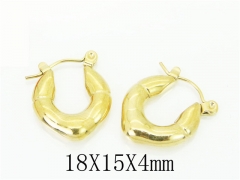 HY Wholesale Earrings 316L Stainless Steel Popular Jewelry Earrings-HY70E0983LW