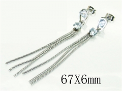 HY Wholesale Earrings 316L Stainless Steel Popular Jewelry Earrings-HY26E0453MLA