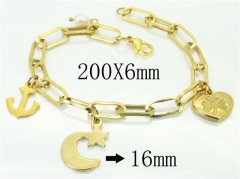 HY Wholesale 316L Stainless Steel Jewelry Bracelets-HY62B0668MLB
