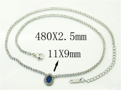 HY Wholesale Necklaces Stainless Steel 316L Jewelry Necklaces-HY59N0353HTT