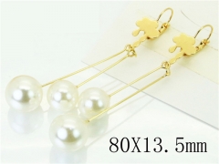 HY Wholesale Earrings 316L Stainless Steel Popular Jewelry Earrings-HY60E1169JU