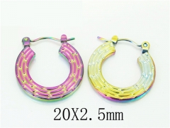 HY Wholesale Earrings 316L Stainless Steel Popular Jewelry Earrings-HY70E1035LE