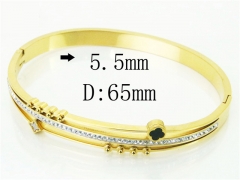 HY Wholesale Bangles Jewelry Stainless Steel 316L Fashion Bangle-HY32B0775HJR