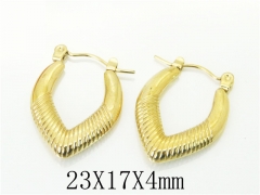 HY Wholesale Earrings 316L Stainless Steel Popular Jewelry Earrings-HY70E0963LX