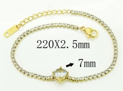 HY Wholesale 316L Stainless Steel Jewelry Bracelets-HY59B0289OLW
