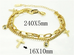 HY Wholesale 316L Stainless Steel Jewelry Bracelets-HY89B0072MLV