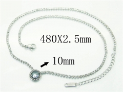 HY Wholesale Necklaces Stainless Steel 316L Jewelry Necklaces-HY59N0338HAA
