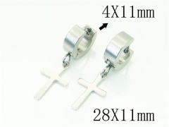 HY Wholesale Earrings 316L Stainless Steel Popular Jewelry Earrings-HY72E0007HL