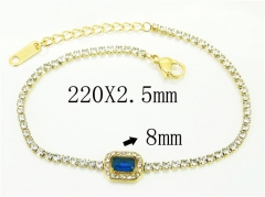 HY Wholesale 316L Stainless Steel Jewelry Bracelets-HY59B0287OLW
