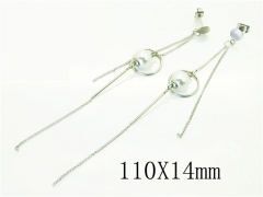 HY Wholesale Earrings 316L Stainless Steel Popular Jewelry Earrings-HY26E0455MV