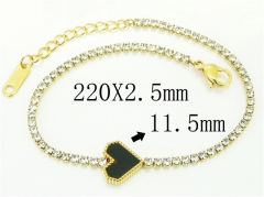 HY Wholesale 316L Stainless Steel Jewelry Bracelets-HY59B0301OLV