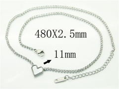 HY Wholesale Necklaces Stainless Steel 316L Jewelry Necklaces-HY59N0370HVV