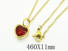 HY Wholesale Necklaces Stainless Steel 316L Jewelry Necklaces-HY15N0165MJX