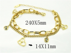 HY Wholesale 316L Stainless Steel Jewelry Bracelets-HY89B0070MLX