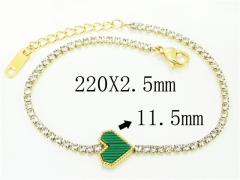 HY Wholesale 316L Stainless Steel Jewelry Bracelets-HY59B0303OLS