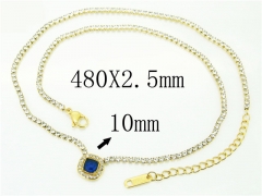 HY Wholesale Necklaces Stainless Steel 316L Jewelry Necklaces-HY59N0297HHS