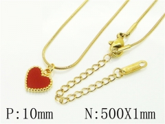 HY Wholesale Necklaces Stainless Steel 316L Jewelry Necklaces-HY59N0336MLC