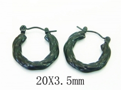 HY Wholesale Earrings 316L Stainless Steel Popular Jewelry Earrings-HY70E1024LE