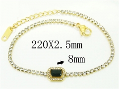 HY Wholesale 316L Stainless Steel Jewelry Bracelets-HY59B0286OLE