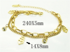 HY Wholesale 316L Stainless Steel Jewelry Bracelets-HY89B0076MLE