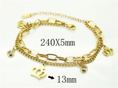 HY Wholesale 316L Stainless Steel Jewelry Bracelets-HY89B0069MLZ