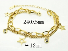 HY Wholesale 316L Stainless Steel Jewelry Bracelets-HY89B0077MLR