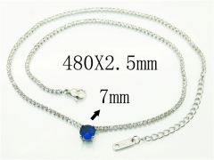 HY Wholesale Necklaces Stainless Steel 316L Jewelry Necklaces-HY59N0361HSS