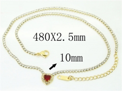 HY Wholesale Necklaces Stainless Steel 316L Jewelry Necklaces-HY59N0300HHG