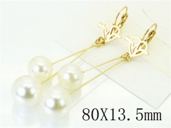 HY Wholesale Earrings 316L Stainless Steel Popular Jewelry Earrings-HY60E1168JA