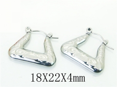 HY Wholesale Earrings 316L Stainless Steel Popular Jewelry Earrings-HY70E0997KC