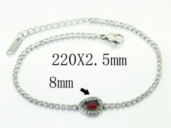 HY Wholesale 316L Stainless Steel Jewelry Bracelets-HY59B0322OY