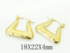 HY Wholesale Earrings 316L Stainless Steel Popular Jewelry Earrings-HY70E0998LA