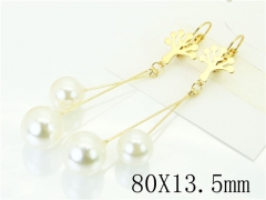 HY Wholesale Earrings 316L Stainless Steel Popular Jewelry Earrings-HY60E1181JV