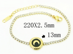 HY Wholesale 316L Stainless Steel Jewelry Bracelets-HY59B0305OLF